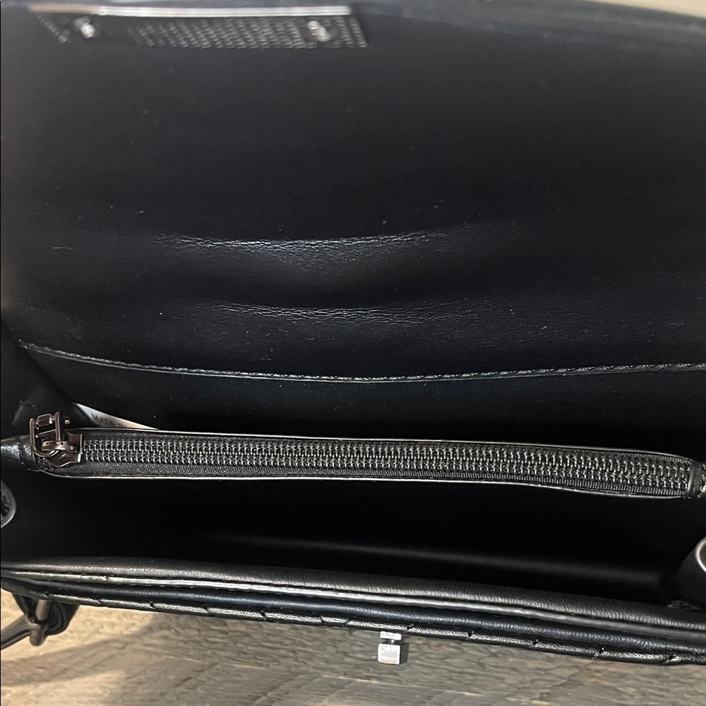Quilted Leather Crossbody - Top Handle Satchel - Shoulder Purse - Picture 7 of 11